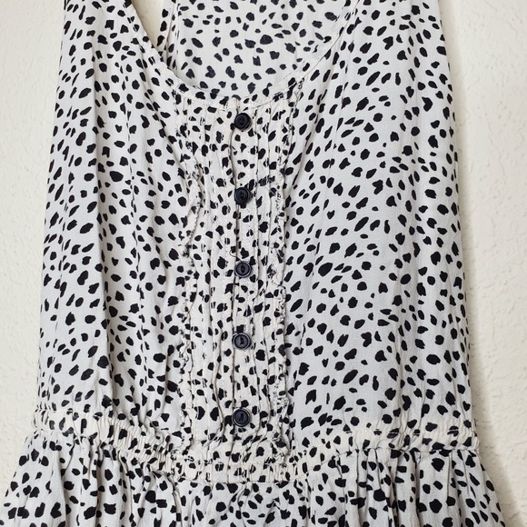 Garage Speckled A Line Racerback Mini Dress - Picture 2 of 7